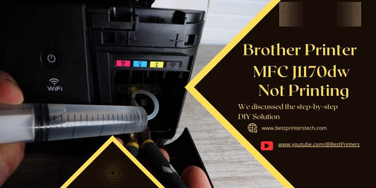 Why is Brother Printer MFC J1170dw not Printing? Fixed